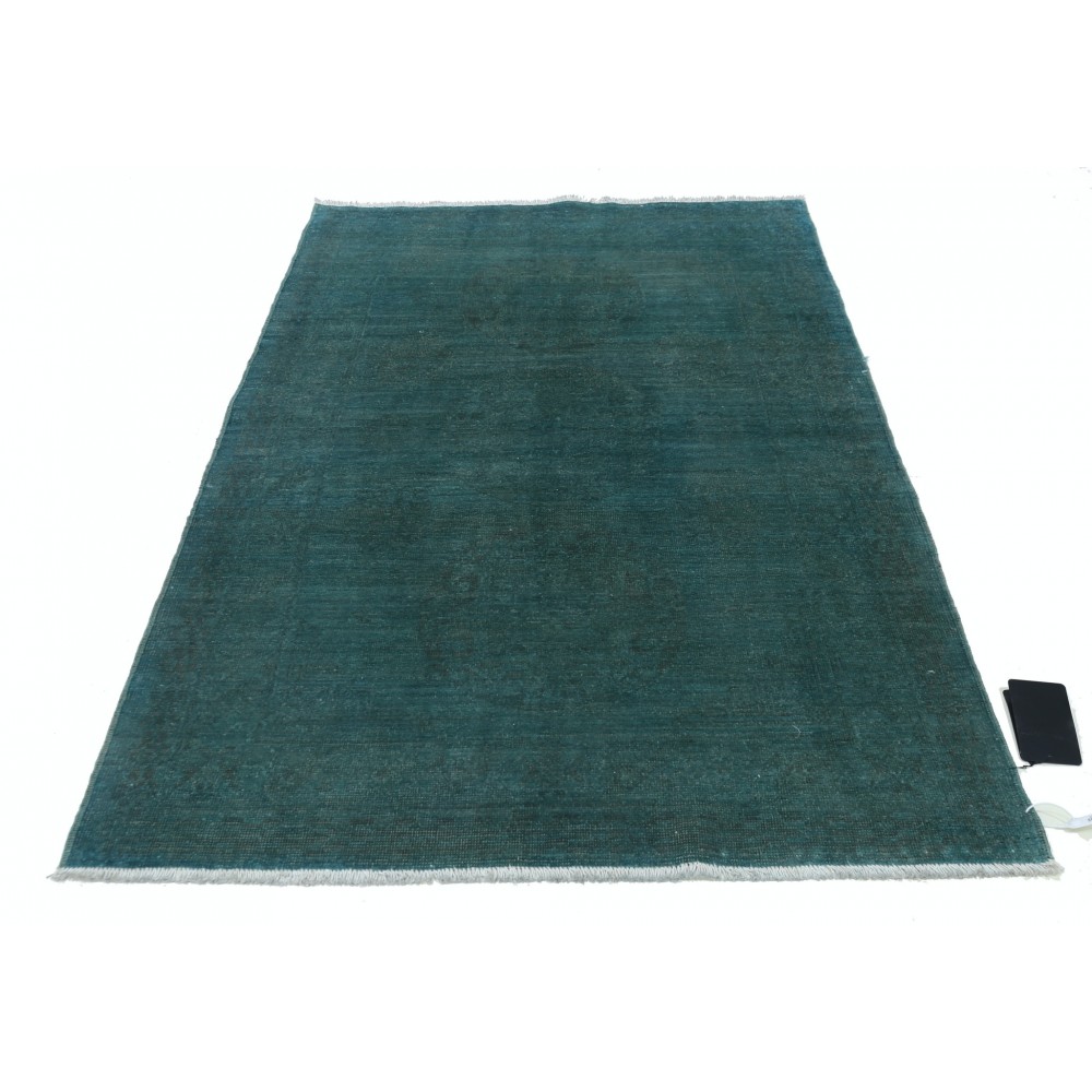 Teal Blue Contemporary Area Rug | Hand Knotted Accent Rug | 100% Wool Teal Blue Contemporary Area Rug | Hand Knotted Accent Rug | 100% Wool