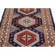 Hand Knotted Tribal Wool Accent Rug | Geometric Design Entryway and Bedroom Rug Hand Knotted Tribal Wool Accent Rug | Geometric Design Entryway and Bedroom Rug