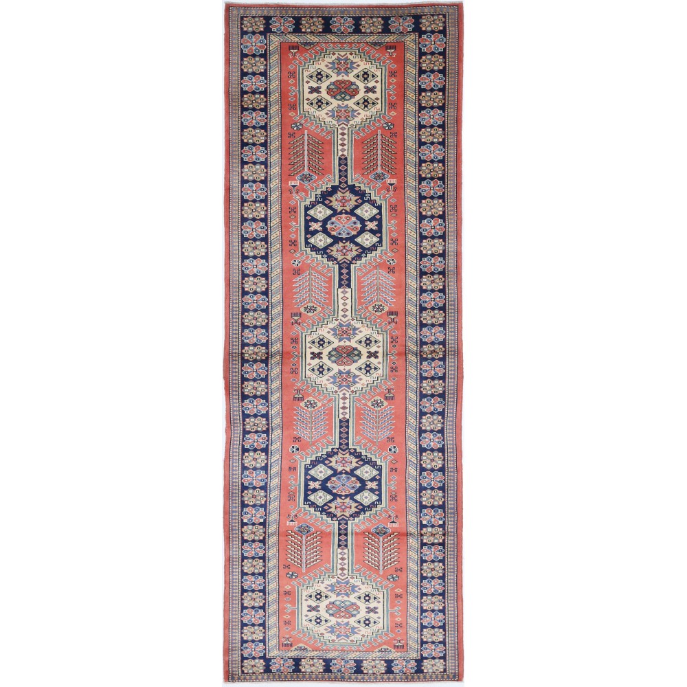 Handknotted Red Runner Rug for Corridor, Entryway and Hallway | Wool Kitchen Rug | Stair Rug Handknotted Red Runner Rug for Corridor, Entryway and Hallway | Wool Kitchen Rug | Stair Rug