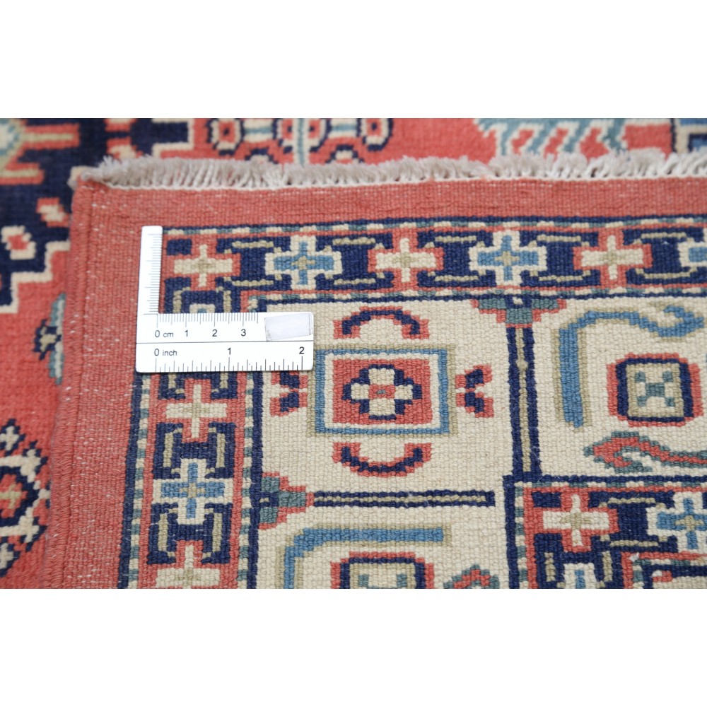 Hand Knotted Tribal Rug | Red Accent Rug with Medallion Design | Woolen Floor Covering Hand Knotted Tribal Rug | Red Accent Rug with Medallion Design | Woolen Floor Covering