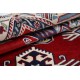 Hand Knotted Turkish Wool Accent Rug | Tribal Red Rug for Home Decor Hand Knotted Turkish Wool Accent Rug | Tribal Red Rug for Home Decor