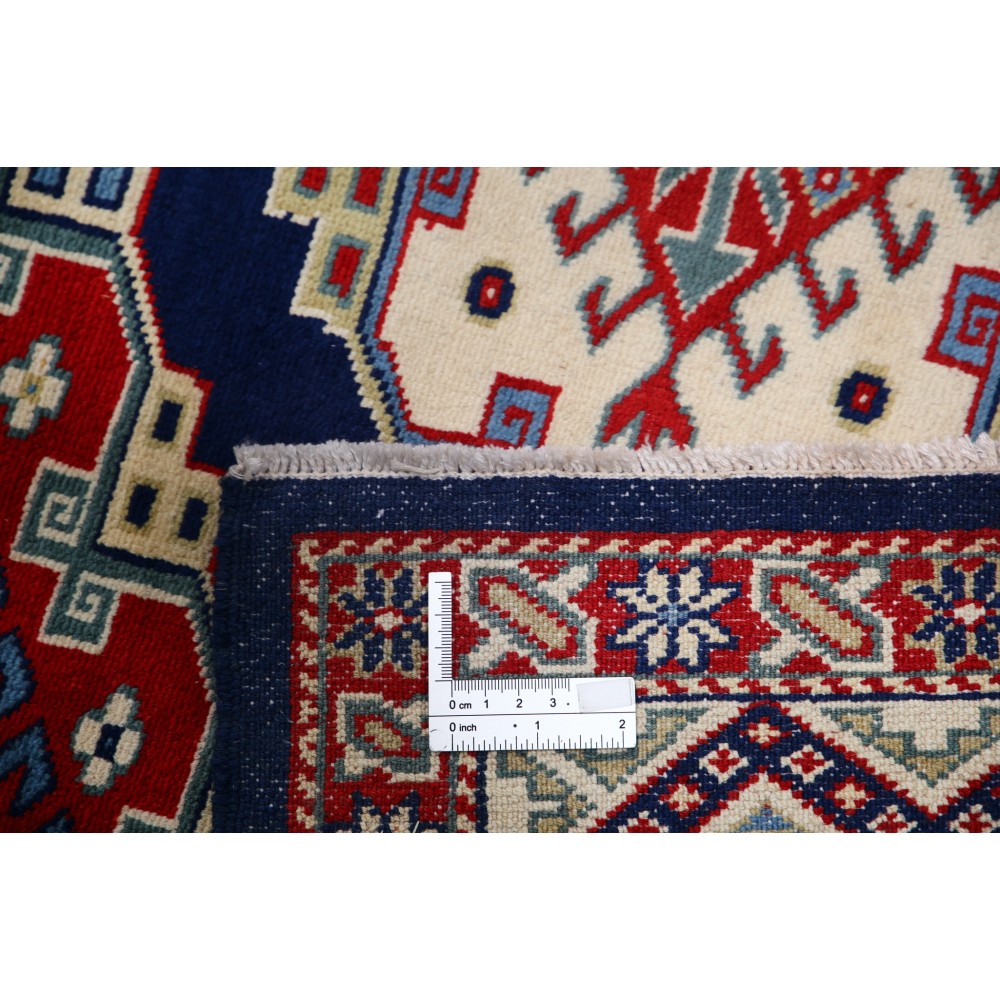 Hand Knotted Geometric Accent Rug | Decorative Area Rug for Bedroom and Entryway | 100% Wool Hand Knotted Geometric Accent Rug | Decorative Area Rug for Bedroom and Entryway | 100% Wool
