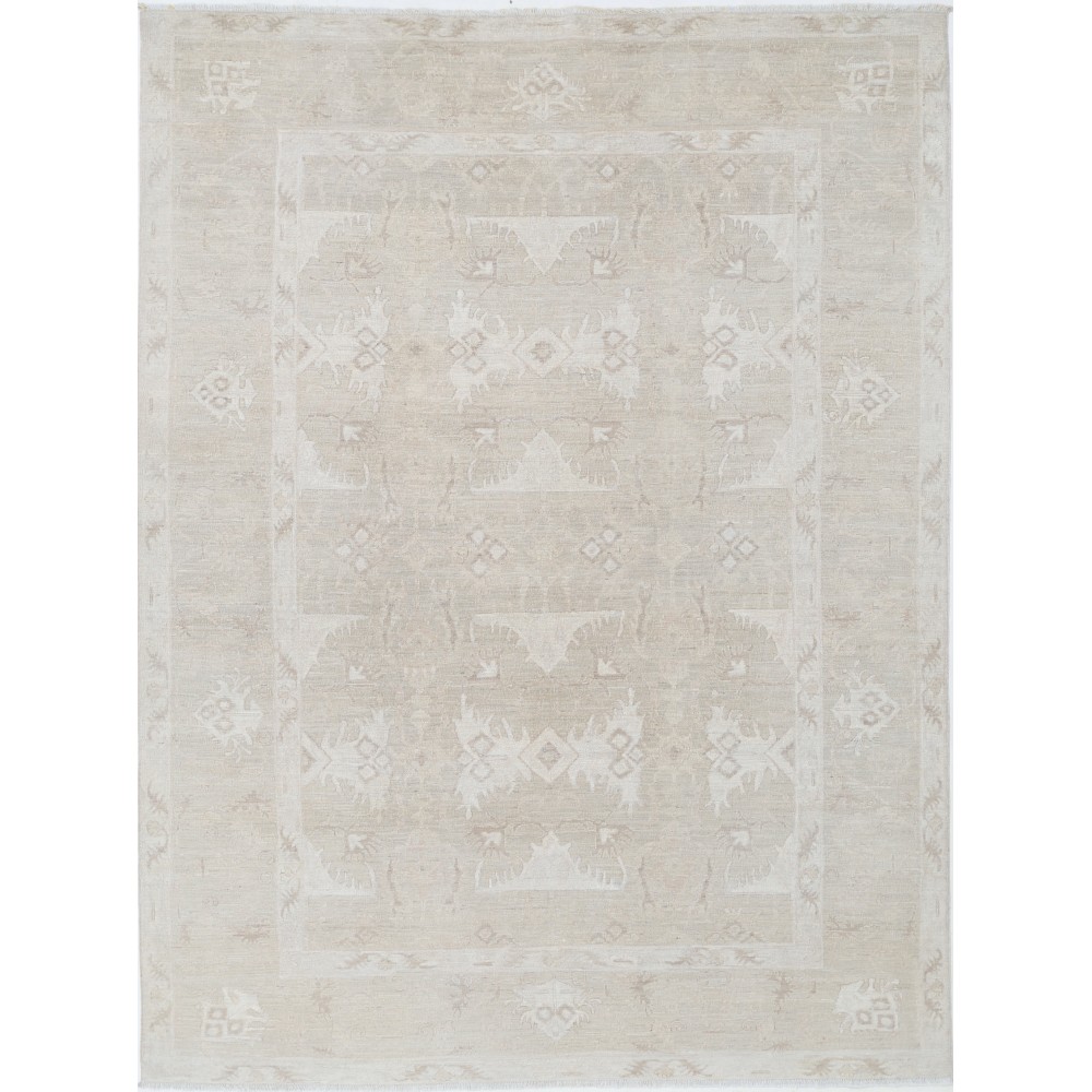 Hand Knotted Beige Area Rug for Home Decor | 100% Wool | Traditional Carpet for Living Room Hand Knotted Beige Area Rug for Home Decor | 100% Wool | Traditional Carpet for Living Room