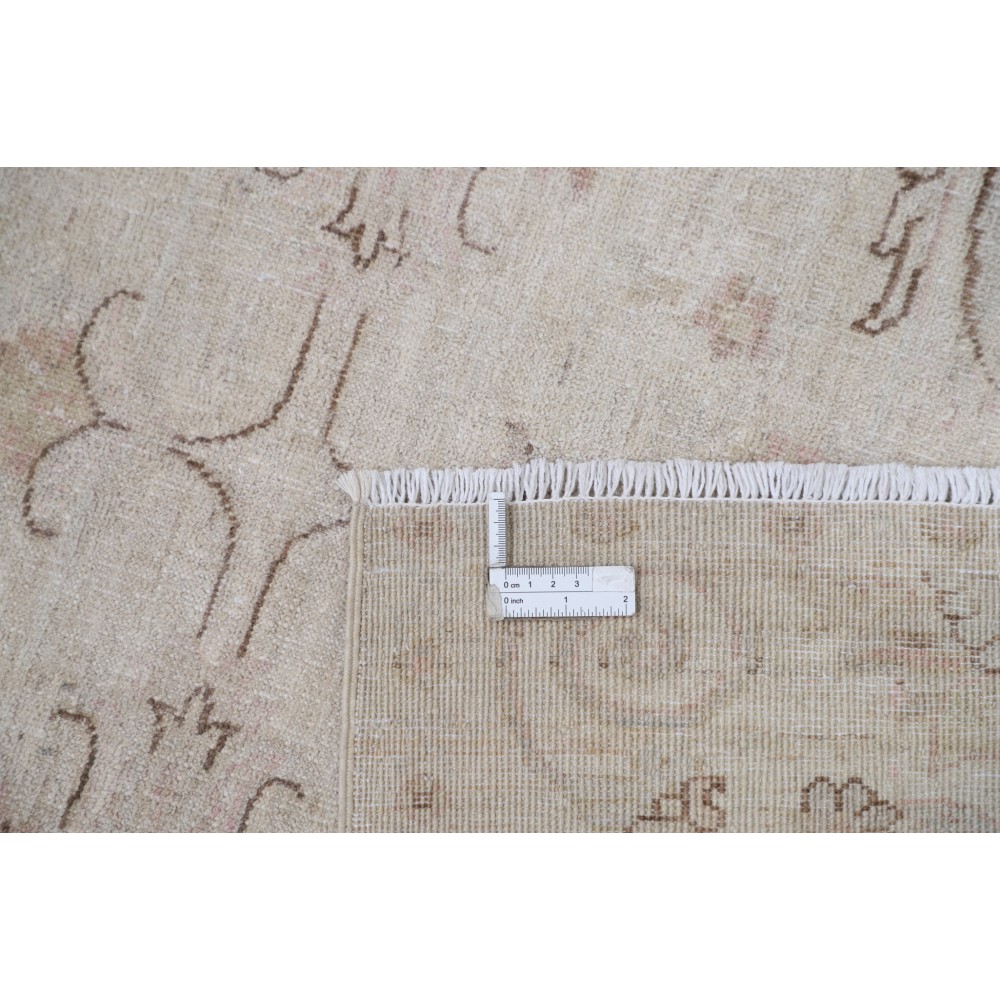 Beige Handknotted Wool Runner Rug for Hallway, Corridor and Kitchen Decor | Stair Rug Beige Handknotted Wool Runner Rug for Hallway, Corridor and Kitchen Decor | Stair Rug
