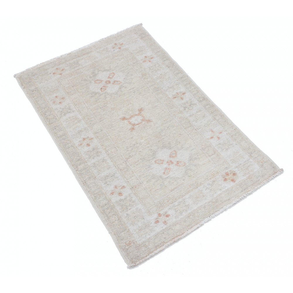 Beige Wool Runner Rug for Corridor | Hand Knotted Turkish Rug for Kitchen and Hallway Beige Wool Runner Rug for Corridor | Hand Knotted Turkish Rug for Kitchen and Hallway