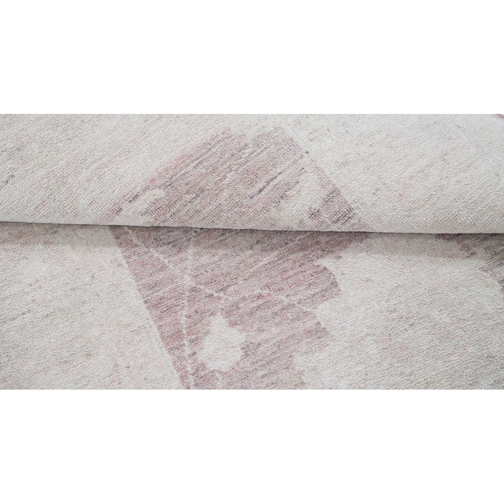 Traditional Oushak Accent Rug | Hand Knotted Soft Colored Rug | 100% Wool Traditional Oushak Accent Rug | Hand Knotted Soft Colored Rug | 100% Wool