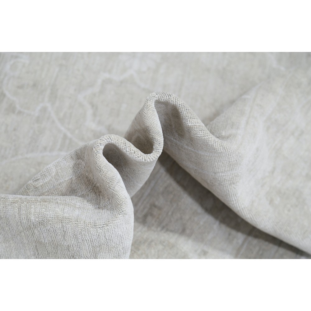 Hand Knotted Large Area Rug for Living Room Decor | Beige Wool Carpet for Bedroom and Dining Room Hand Knotted Large Area Rug for Living Room Decor | Beige Wool Carpet for Bedroom and Dining Room