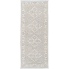 Hand Knotted Hallway Runner Rug | Beige Wool Runner Rug for Corridor | Stair Rug | New Kitchen Rug