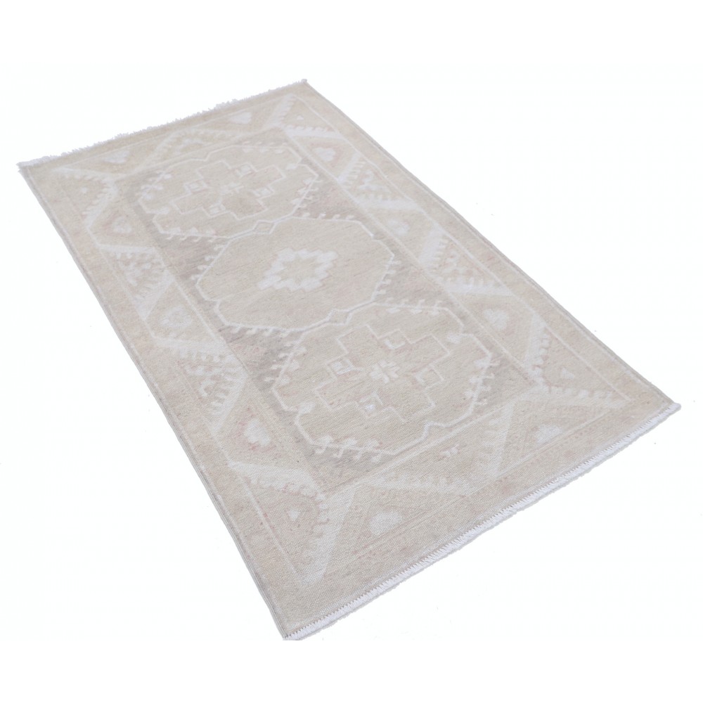 Traditional Handmade Accent Rug | Handknotted Geometric Area Rug | All Wool Traditional Handmade Accent Rug | Handknotted Geometric Area Rug | All Wool