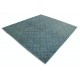 Blue Hand Knotted Turkish Square Area Rug for Home Decor | 100% Wool Blue Hand Knotted Turkish Square Area Rug for Home Decor | 100% Wool