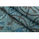 Blue Hand Knotted Turkish Square Area Rug for Home Decor | 100% Wool Blue Hand Knotted Turkish Square Area Rug for Home Decor | 100% Wool