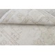 Hand Knotted Beige Wool Area Rug | Floral Design Small Rug