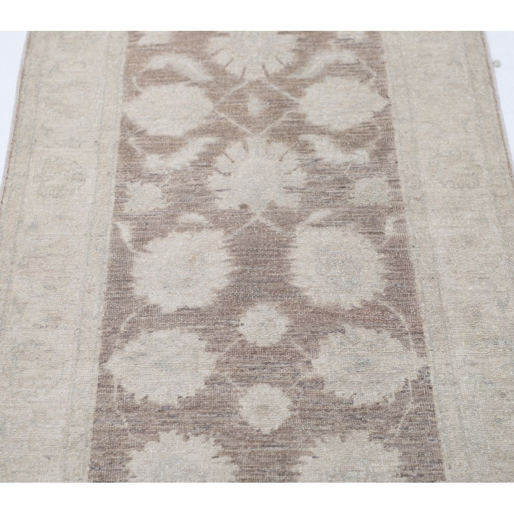 Floral Design Wool Runner Rug for Corridor | Hand Knotted Turkish Rug for Kitchen and Hallway Floral Design Wool Runner Rug for Corridor | Hand Knotted Turkish Rug for Kitchen and Hallway