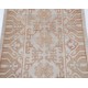 Hand Knotted Ivory, Coral Wool Area Rug | Turkish Geometric Design Accent Rug Hand Knotted Ivory, Coral Wool Area Rug | Turkish Geometric Design Accent Rug