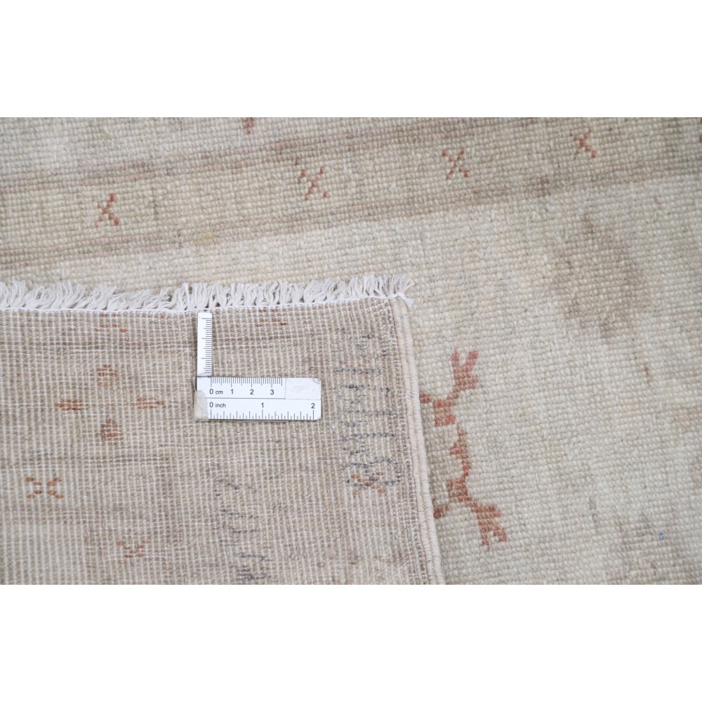 Hand Knotted Beige, Blush Wool Area Rug | Turkish Geometric Motif Accent Rug Hand Knotted Beige, Blush Wool Area Rug | Turkish Geometric Motif Accent Rug