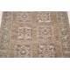 Hand Knotted Red, Tan, Light Blue and Ivory Wool Area Rug | Geometric Floral Small Rug Hand Knotted Red, Tan, Light Blue and Ivory Wool Area Rug | Geometric Floral Small Rug