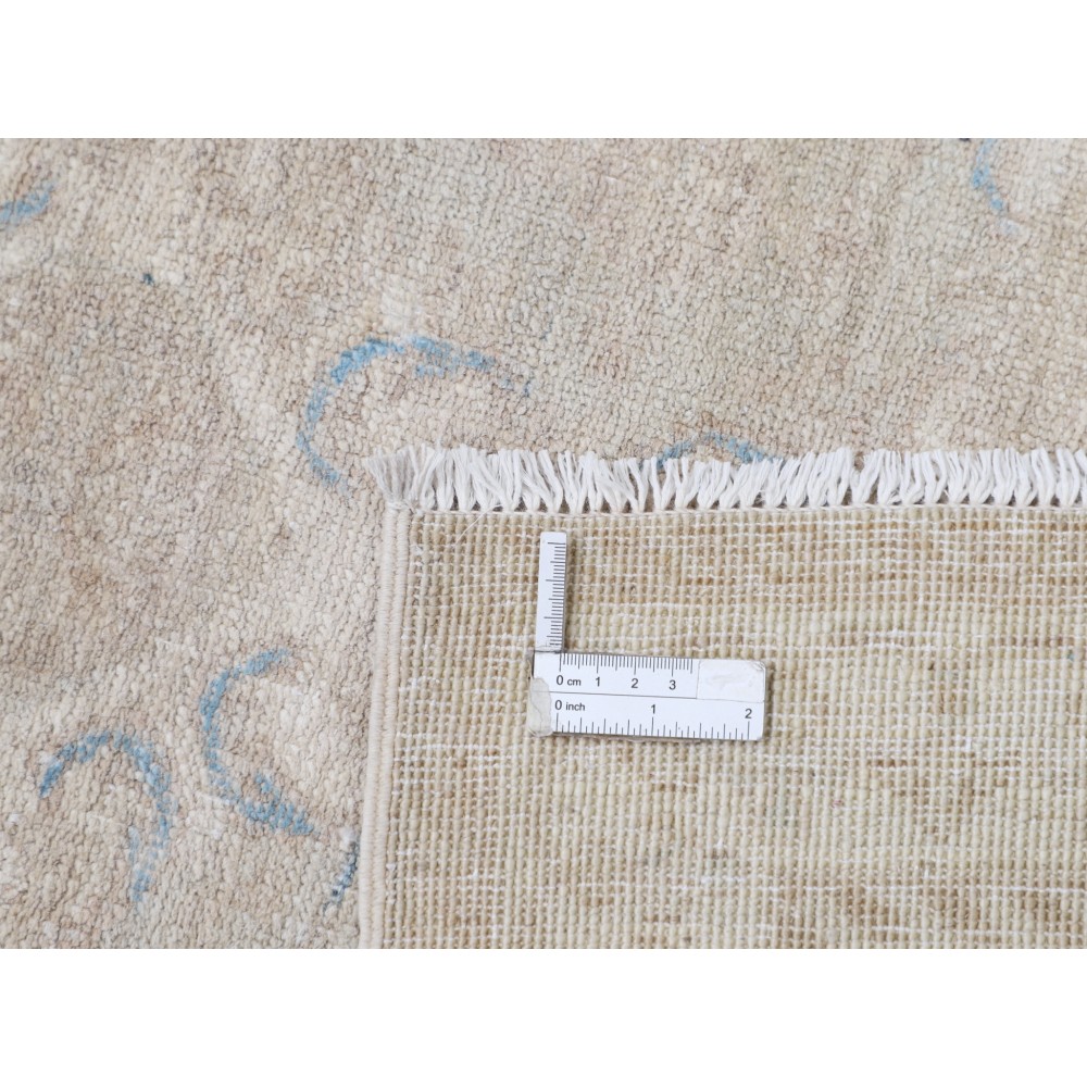 Wool Runner Rug for Corridor | Hand Knotted Kitchen Rug | Beige Hallway Rug Wool Runner Rug for Corridor | Hand Knotted Kitchen Rug | Beige Hallway Rug