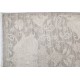 Hand Knotted Beige Wool Runner Rug | Oushak Floral Corridor Rug for Hallway, Kitchen Hand Knotted Beige Wool Runner Rug | Oushak Floral Corridor Rug for Hallway, Kitchen