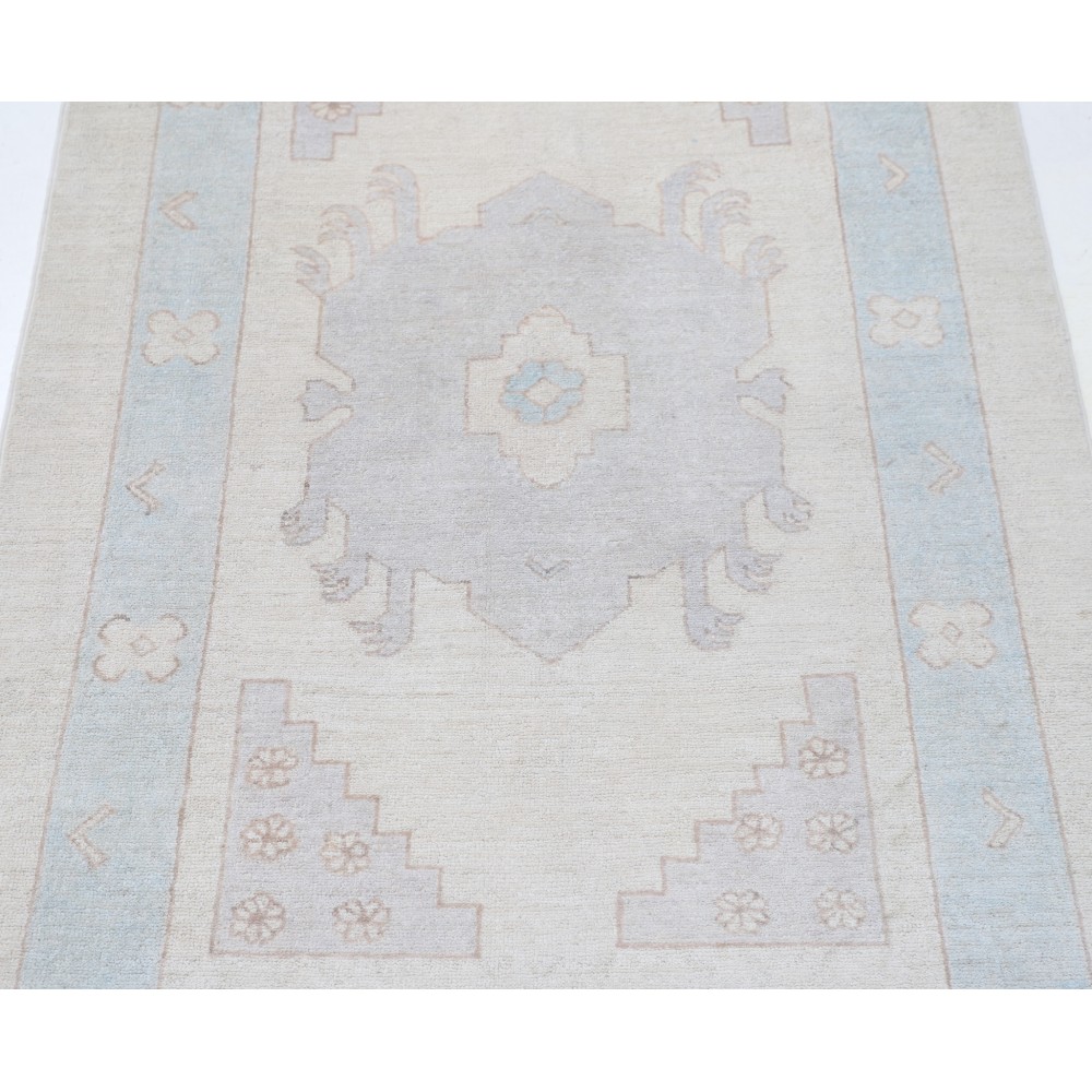 Traditional Hand Knotted Turkish Accent Rug | Muted Tone Wool Area Rug Traditional Hand Knotted Turkish Accent Rug | Muted Tone Wool Area Rug