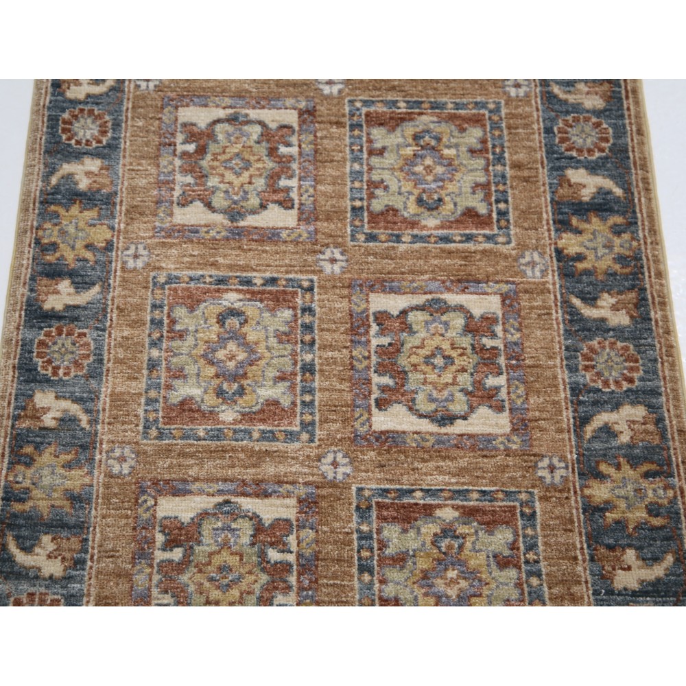 Traditional Turkish Accent Rug | Hand Knotted Small Entryway Rug | New Condition | 100% Wool Traditional Turkish Accent Rug | Hand Knotted Small Entryway Rug | New Condition | 100% Wool