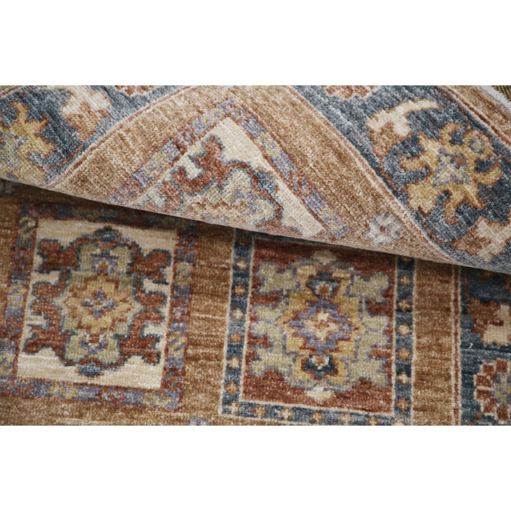 Traditional Turkish Accent Rug | Hand Knotted Small Entryway Rug | New Condition | 100% Wool Traditional Turkish Accent Rug | Hand Knotted Small Entryway Rug | New Condition | 100% Wool