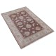 Hand Knotted Red, Ivory Wool Area Rug | Turkish Oushak Style Accent Rug Hand Knotted Red, Ivory Wool Area Rug | Turkish Oushak Style Accent Rug