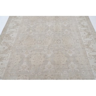 Decorative Hand Knotted Area Rug | 100% Wool Living Room Carpet | Beige Floor Covering Decorative Hand Knotted Area Rug | 100% Wool Living Room Carpet | Beige Floor Covering
