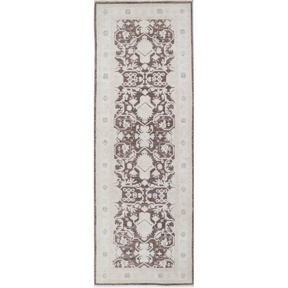 Hand Knotted Turkish Kitchen Runner Rug in Beige, Brown | Corridor Rug | Hallway Runner | Stair Rug Hand Knotted Turkish Kitchen Runner Rug in Beige, Brown | Corridor Rug | Hallway Runner | Stair Rug
