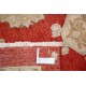 Wool Runner Rug for Corridor | Hand Knotted Hallway Runner | Beige, Red Kitchen Rug | Stair Rug