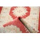Wool Runner Rug for Corridor | Hand Knotted Hallway Runner | Beige, Red Kitchen Rug | Stair Rug