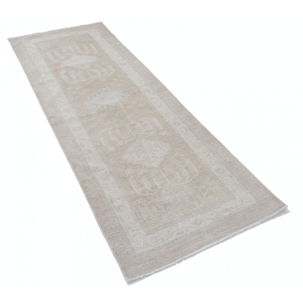 Handknotted Hallway Rug | Kitchen Runner Rug | Beige Corridor Rug | 100% Wool Handknotted Hallway Rug | Kitchen Runner Rug | Beige Corridor Rug | 100% Wool