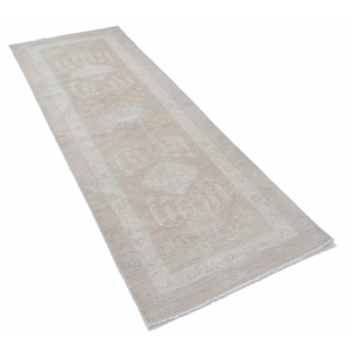 Handknotted Hallway Rug | Kitchen Runner Rug | Beige Corridor Rug | 100% Wool Handknotted Hallway Rug | Kitchen Runner Rug | Beige Corridor Rug | 100% Wool