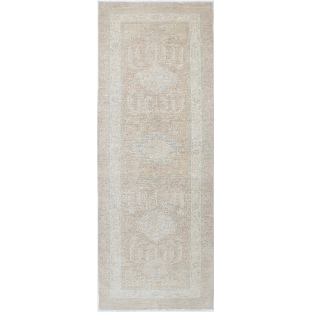 Handknotted Hallway Rug | Kitchen Runner Rug | Beige Corridor Rug | 100% Wool Handknotted Hallway Rug | Kitchen Runner Rug | Beige Corridor Rug | 100% Wool