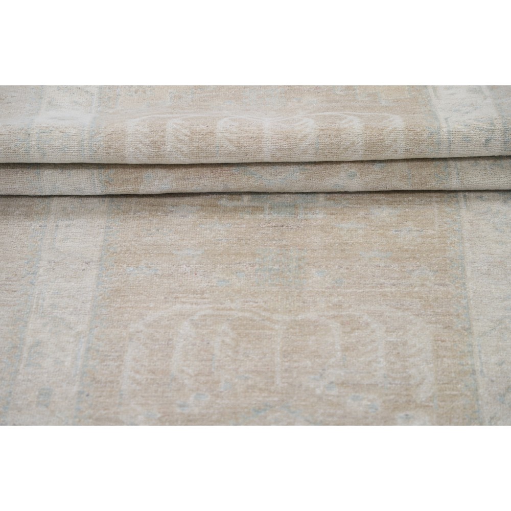Handknotted Hallway Rug | Kitchen Runner Rug | Beige Corridor Rug | 100% Wool Handknotted Hallway Rug | Kitchen Runner Rug | Beige Corridor Rug | 100% Wool