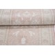 Handknotted Hallway Runner Rug in Soft Pink and Beige | Kitchen Rug | Corridor Rug | Stair Rug Handknotted Hallway Runner Rug in Soft Pink and Beige | Kitchen Rug | Corridor Rug | Stair Rug