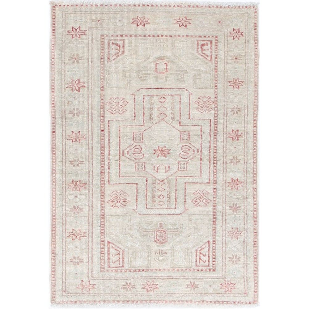 Traditional Decorative Hand Knotted Accent Rug | Beige Turkish Rug | All Wool Traditional Decorative Hand Knotted Accent Rug | Beige Turkish Rug | All Wool