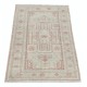 Traditional Decorative Hand Knotted Accent Rug | Beige Turkish Rug | All Wool Traditional Decorative Hand Knotted Accent Rug | Beige Turkish Rug | All Wool