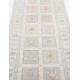 Hand Knotted Ivory, Light Blue, Pale Pink Wool Runner Rug | Turkish Geometric Design Corridor Rug for Hallway, Kitchen Hand Knotted Ivory, Light Blue, Pale Pink Wool Runner Rug | Turkish Geometric Design Corridor Rug for Hallway, Kitchen