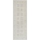 Hand Knotted Ivory, Light Blue, Pale Pink Wool Runner Rug | Turkish Geometric Design Corridor Rug for Hallway, Kitchen Hand Knotted Ivory, Light Blue, Pale Pink Wool Runner Rug | Turkish Geometric Design Corridor Rug for Hallway, Kitchen