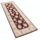 Hand Knotted Red, Beige Runner Rug for Kitchen and Corridor | Wool Hallway Rug | Stair Rug
