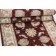 Hand Knotted Red, Beige Runner Rug for Kitchen and Corridor | Wool Hallway Rug | Stair Rug