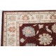 Hand Knotted Red, Beige Runner Rug for Kitchen and Corridor | Wool Hallway Rug | Stair Rug