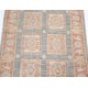 Hand Knotted Coral, Gray, Ivory Wool Area Rug | Turkish Geometric Design Accent Rug Hand Knotted Coral, Gray, Ivory Wool Area Rug | Turkish Geometric Design Accent Rug