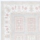 Hand Knotted Wool Area Rug in Soft Tones for Living Room Hand Knotted Wool Area Rug in Soft Tones for Living Room
