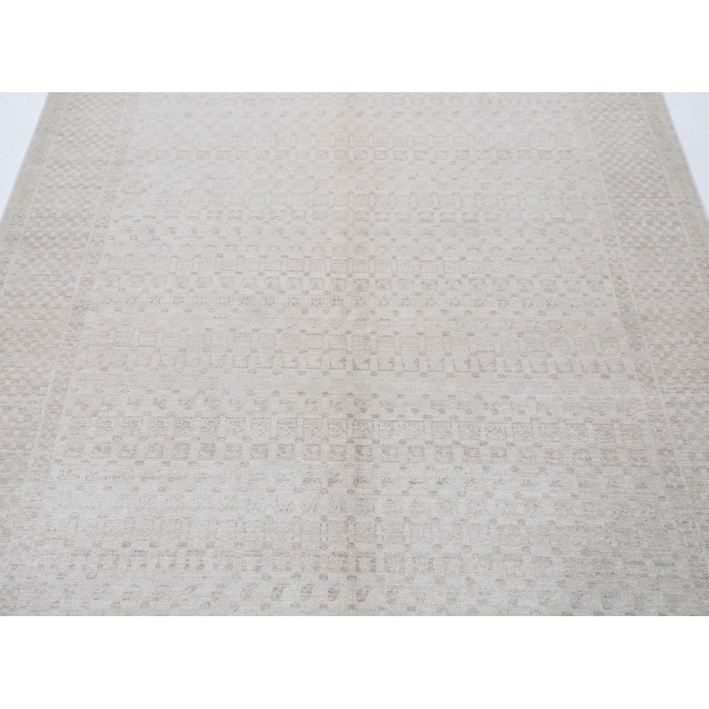 Hand Knotted Beige Area Rug for Living Room Decor | Timeless Living Room Elegance | 100% Wool Hand Knotted Beige Area Rug for Living Room Decor | Timeless Living Room Elegance | 100% Wool