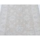 Hand Knotted Oushak Style Rug | Beige Turkish Accent Rug with All-Over Floral Design | 100% Wool Hand Knotted Oushak Style Rug | Beige Turkish Accent Rug with All-Over Floral Design | 100% Wool
