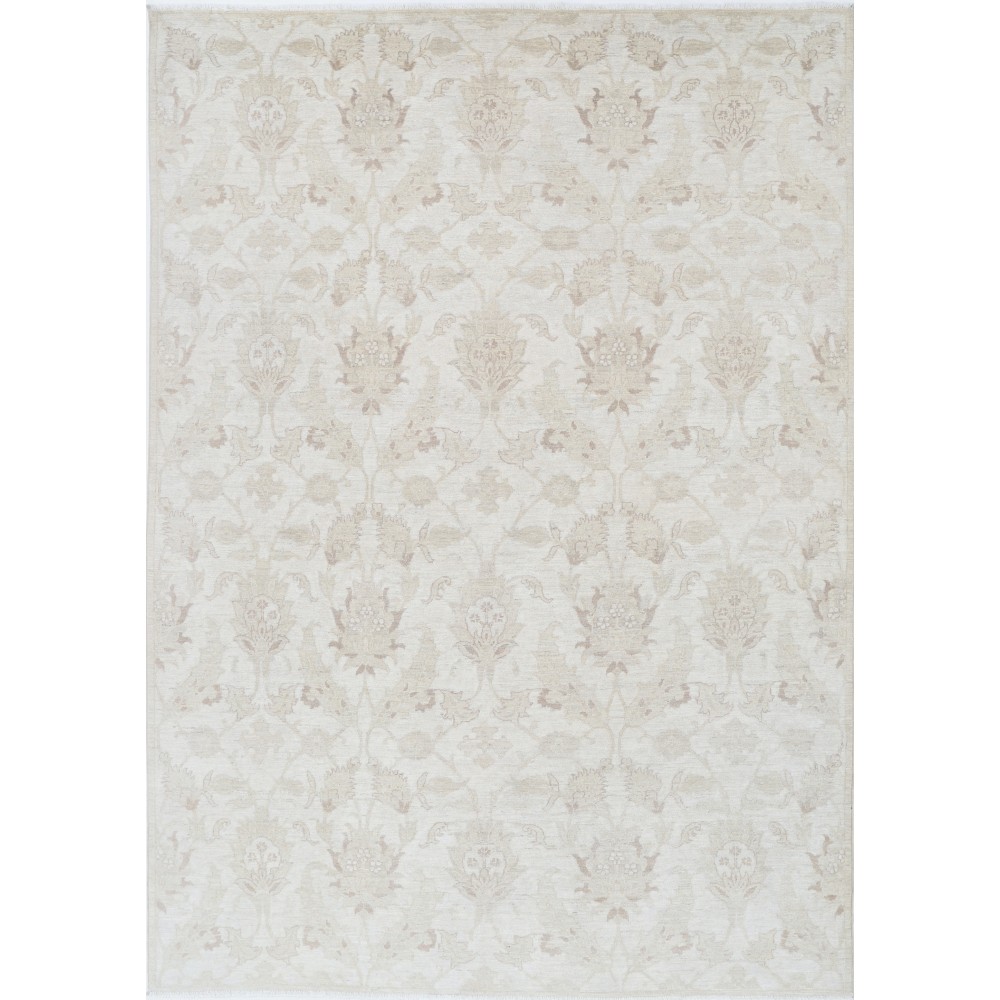 Hand Knotted Area Rug for Home Decor | 100% Wool | Traditional Beige Carpet Hand Knotted Area Rug for Home Decor | 100% Wool | Traditional Beige Carpet