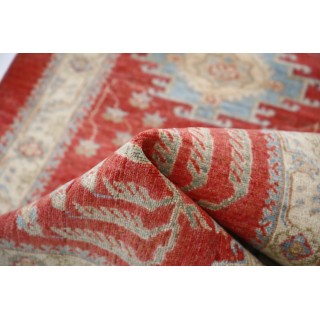 Traditional Handmade Red Runner Rug for Kitchen and Corridor | Wool Hallway Rug | Stair Rug
