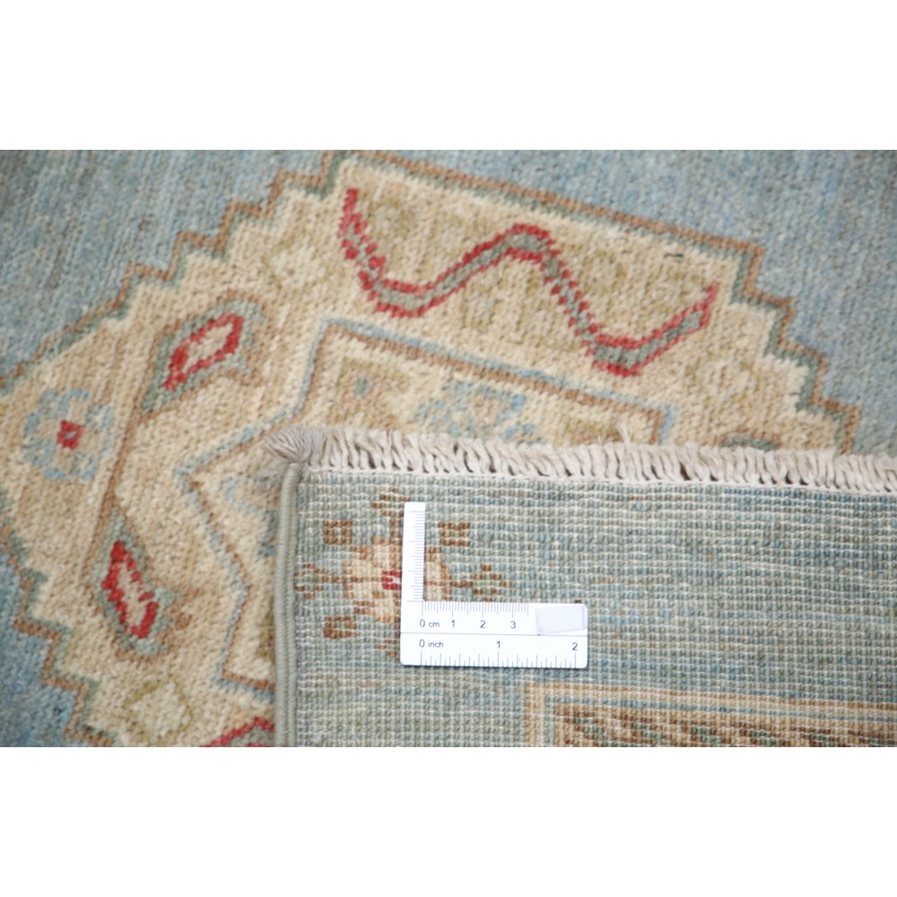 Light Blue, Beige, Red Wool Runner Rug for Corridor | Hand Knotted Hallway Rug | Kitchen Rug | Stair Rug Light Blue, Beige, Red Wool Runner Rug for Corridor | Hand Knotted Hallway Rug | Kitchen Rug | Stair Rug