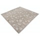 Hand Knotted Floral Area Rug, Beige and Brown Wool Carpet with Botanical Vine Pattern, Neutral Rug for Living Room Hand Knotted Floral Area Rug, Beige and Brown Wool Carpet with Botanical Vine Pattern, Neutral Rug for Living Room